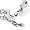 304 Stainless Steel Bracelet for Women BJEW-U009-04P-02-4
