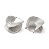 Non-Tarnish 304 Stainless Steel Hoop Earring EJEW-Q796-05P-2