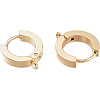 10Pcs 201 Stainless Steel Huggie Hoop Earrings Findings STAS-BC0002-45-1