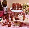 Cowboy Boots Shape PS Plastic Wine Glasses for Doll Miniatures FIND-WH0199-336B-2