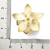 Rack Plating Brass Pendants With ABS Imitation pearls KK-S406-04G-A-3