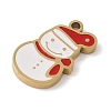 Christmas Theme Ion Plating(IP) 304 Stainless Steel Enamel Pendants STAS-Z083-07G-09-2