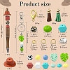 Cowboy Theme DIY Beadable Pen & Keychain Jewelry Making Kits DIY-YW0009-05-3