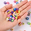 Handmade Polymer Clay Beads CLAY-YW0001-09-5