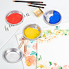 12Pcs 410 Stainless Steel Palette AJEW-GF0011-85-7