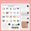 DIY Keychain Making Kits DIY-GO0002-53C-2