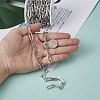 304 Stainless Steel Paperclip Chains CHS-YS0001-01P-8