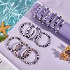 Handmade Polymer Clay Heishi Surfer Stretch Bracelets Set BJEW-SW00099-07-6