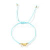 Imitation Pearl Charm Bracelets SI5748-9-1