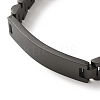 304 Stainless Steel Bracelets BJEW-I129-I-B-2