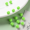 Opaque Acrylic Beads X-MACR-S370-C8mm-A30-6