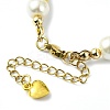 Glass Imitation Pearl Beaded Bracelets for Women BJEW-JB10034-01-4