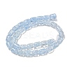 Transparent Crackle Glass Beads Strands GLAA-NH0001-04G-2