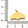Pride 304 Stainless Steel Enamel Pendants STAS-B079-01G-10-3
