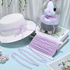 25M Nylon Elastic Pleated Lace Trim OCOR-CY0001-13D-3