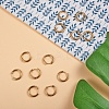 Ion Plating(IP) Ring 304 Stainless Steel Huggie Hoop Earrings EJEW-L158-06G-5