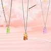 DIY Bear Resin Dangle Making Kits DIY-NB0004-25P-6
