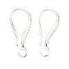 Brass Earring Hooks KK-H532-09S-1
