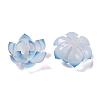 Simulation Lotus Shape Acrylic Bead Caps SACR-A008-06A-2