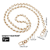 PU Leather & Alloy Bag Chain FIND-WH0040-16B-3