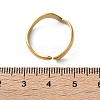 304 Stainless Steel Open Cuff Rings for Women STAS-D085-08G-3