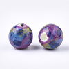 Handmade Porcelain Beads X-PORC-Q262-03C-2