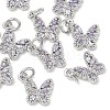 SHEGRACE Brass Pave Clear Cubic Zirconia Pendants XGRQ3Q688-628P-D-1