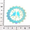 201 Stainless Steel 3D Rotating Hanging Wind Spinner STAS-T064-97-3