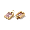 PVD Vacuum Plating 304 Stainless Steel Pendants STAS-D189-03G-B02-3