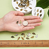 300Pcs 6 Style Tibetan Style Alloy Pendants FIND-PJ0001-09-4