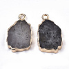 Natural Labradorite Pendants G-N326-41D-2