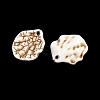 Spray Painted Opaque Acrylic Pendants ACRP-F003-03N-2