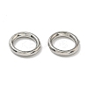 Alloy Soldered Closed Jump Rings PALLOY-H039-P-3