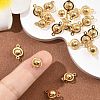SHEGRACE Brass Round Links XGR0126G-122G-5