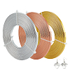 3 Rolls 3 Colors Aluminum Wire AW-BC0003-41A-1