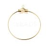 PVD Vacuum Plating 304 Stainless Steel Pendants STAS-T031-20-30mm-G-1