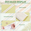 Braided Cotton Lace Ribbons SRIB-WH0011-152A-3