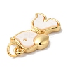 Rack Plating Brass Pendants X-KK-R144-04G-3