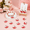 20Pcs Alloy Enamel Pendants ENAM-SC0005-34-4