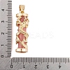 Synthetic Luminous Stone Column Pendants FIND-C058-01G-04-4