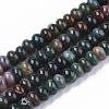 Natural Indian Agate Beads Strands G-S364-043-1