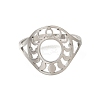 304 Stainless Steel Rings for Women RJEW-S238-11P-2