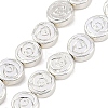 Electroplated Synthetic Non-magnetic Hematite Beads Strands G-C156-07-2