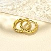 304 Stainless Steel Hoop Earrings for Women EJEW-M068-16B-G-2