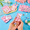 160Pcs Plastic Yin-yang Resealable Bags with Visible Window ABAG-TA0001-94B-6