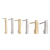24Pcs 3 Size 304 Stainless Steel Stud Earring Findings STAS-LS0001-07-1