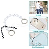 Plastic Beads Phone Case Beaded Chain AJEW-CJ00006-7