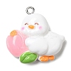 Cute Opaque Resin Pendants LS-RESI-L038-07P-02-1