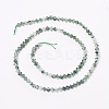 Natural Moss Agate Beads Strands G-E560-E04-4mm-2