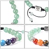 Chakra Jewelry BJEW-I273-H08-4
